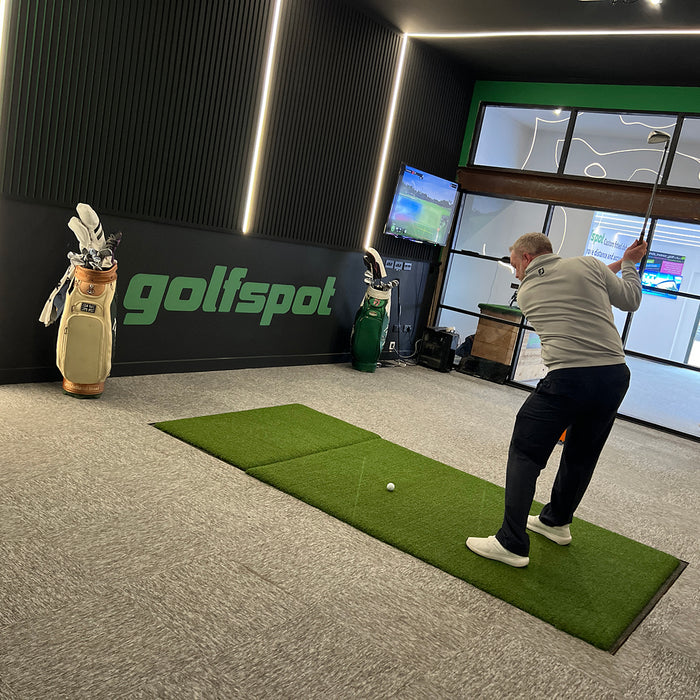 Golfspot indoor club fitting bay